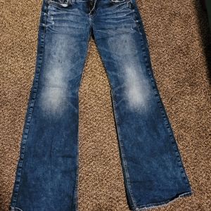 Silver Jeans- Suki mid flare 33x34